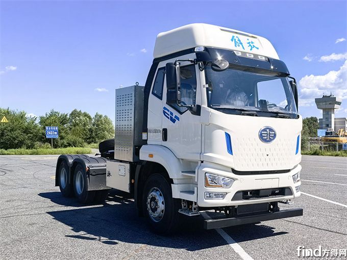 解放牌CA4250P62T1BEVA9純電動(dòng)半掛牽引車